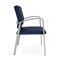 Lesro Newport Bariatric Chair Metal Frame, Silver, MD Ink Upholstery NP1401 - alternate 2